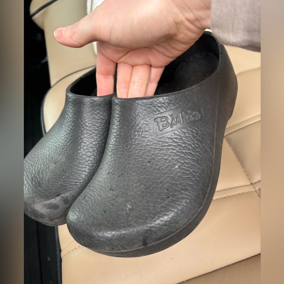 Birkenstock Super-Birki Polyurethane Black Clogs - Picture 2 of 3